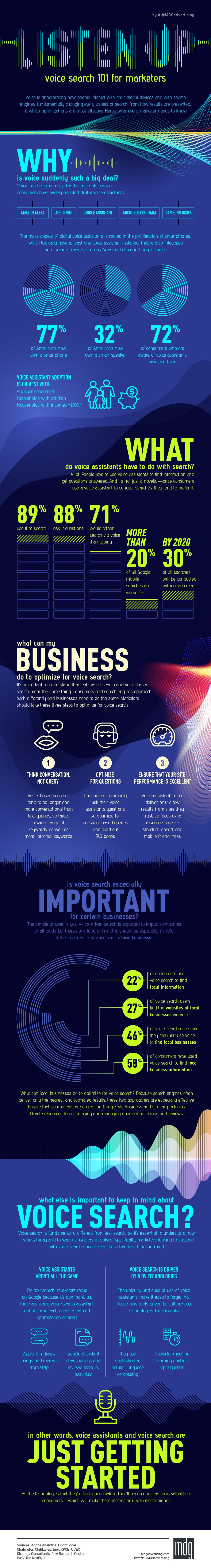 Voice Search Infographci