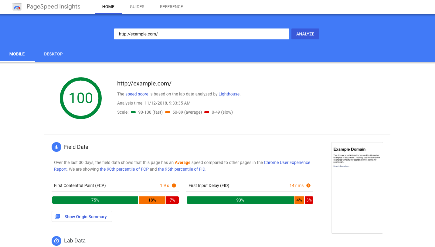 optimizing web design for fast loading