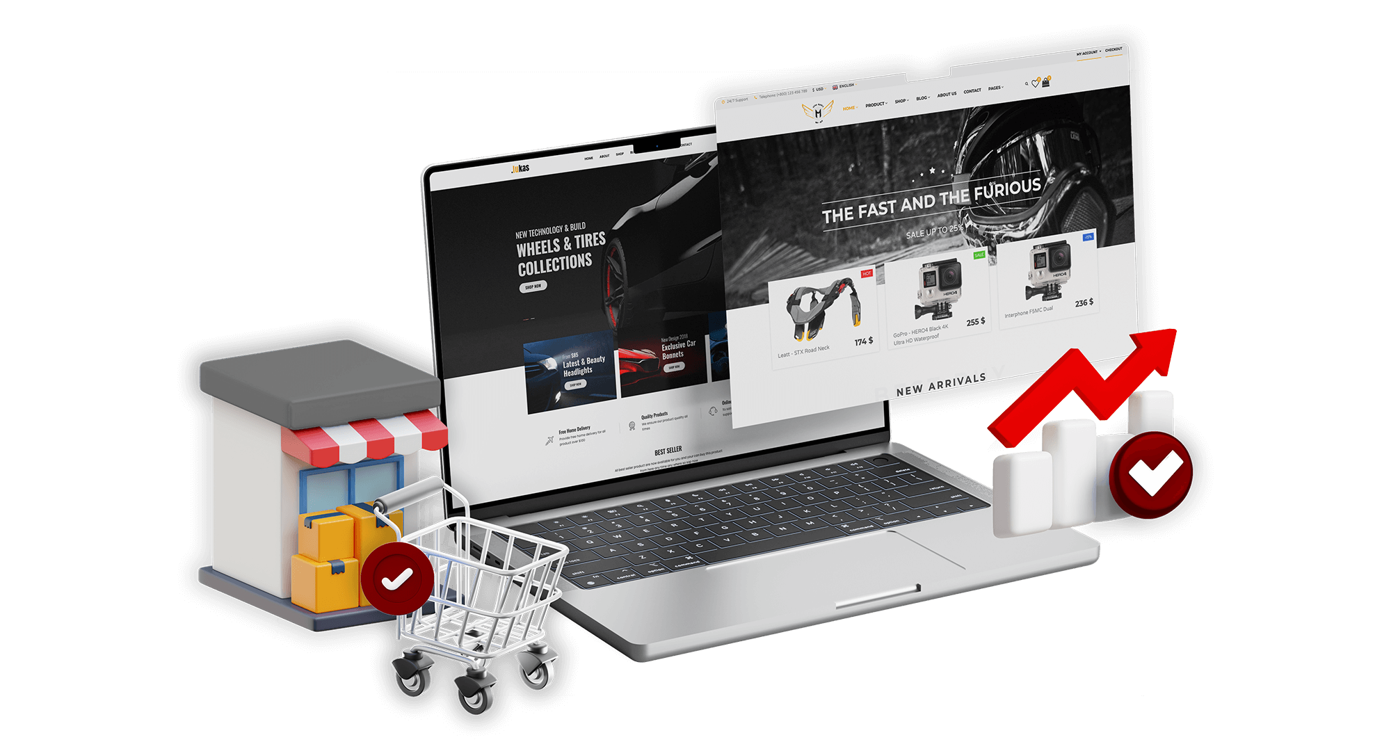 Custom E-commerce Web Design